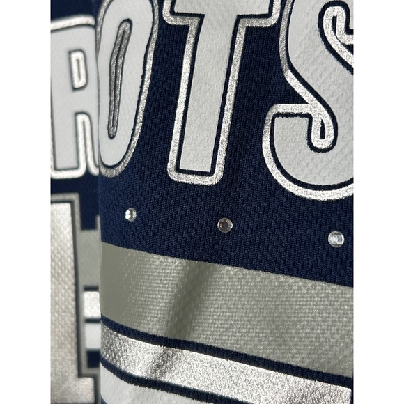 New England Patriots Tom Brady 12 Majestic Fan Women XXL(XL) rhinestone Jersey - Picture 3 of 5